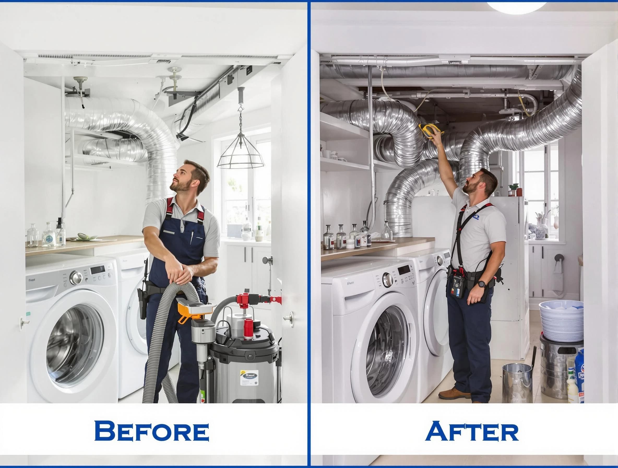 Expert gas dryer vent cleaning by East Point Dryer Vent Cleaning in East Point