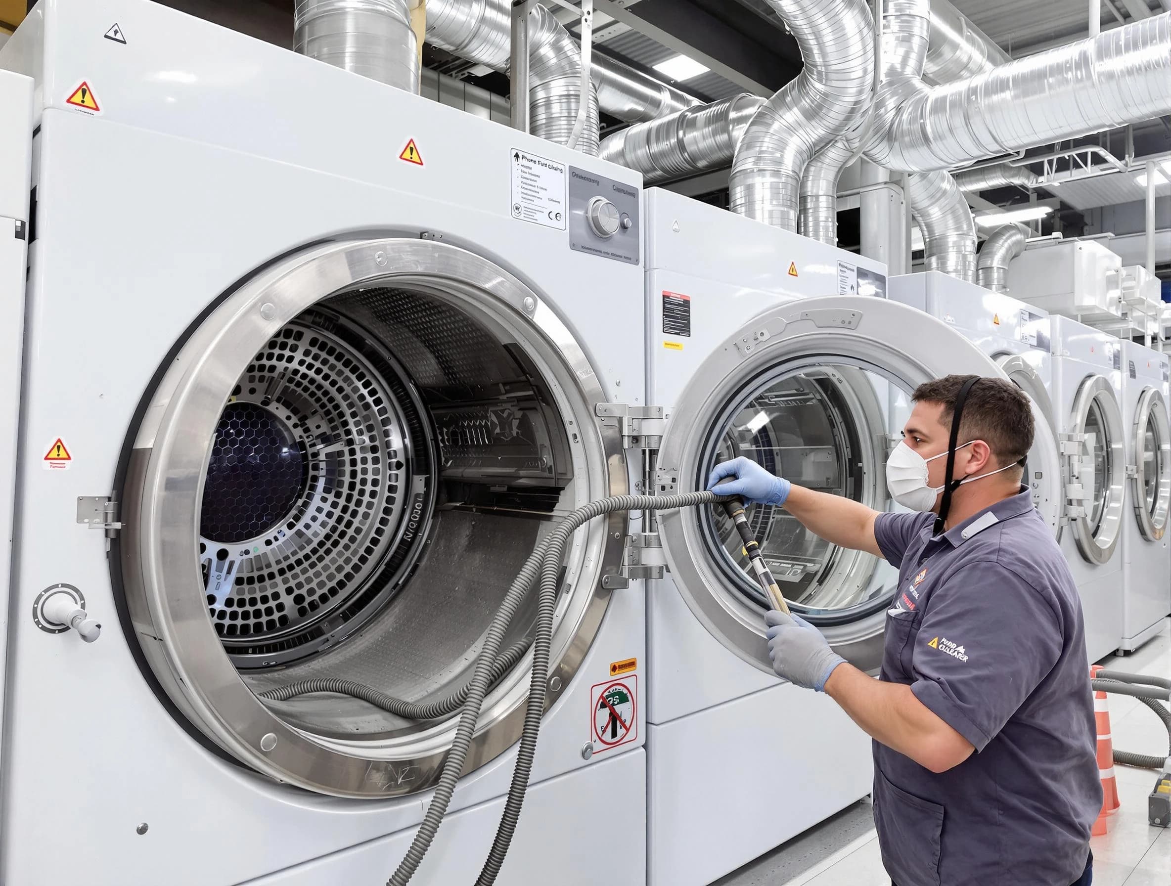 Industrial-grade dryer vent cleaning by East Point Dryer Vent Cleaning in East Point