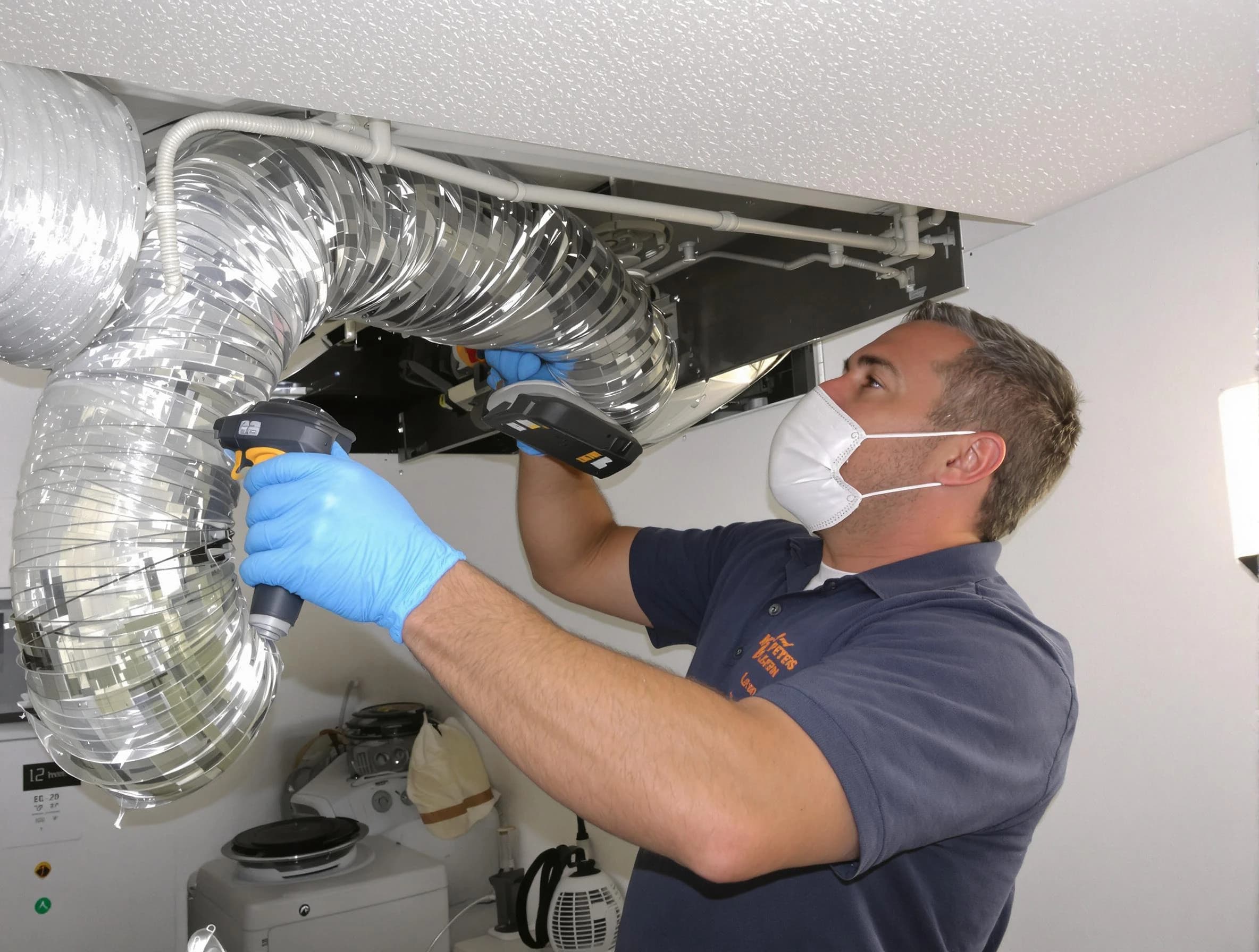 East Point Dryer Vent Cleaning professional performing thorough residential dryer vent cleaning in East Point