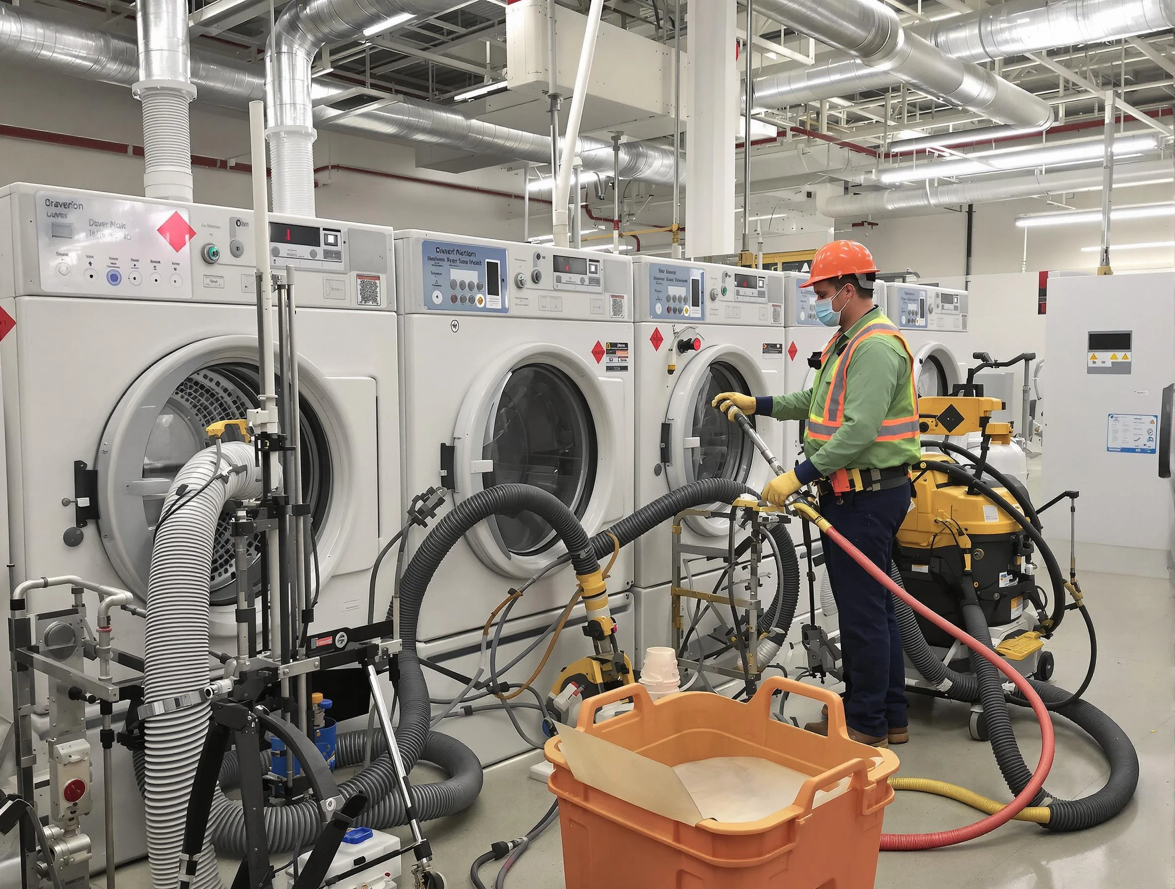 Commercial-grade dryer vent cleaning by East Point Dryer Vent Cleaning in East Point