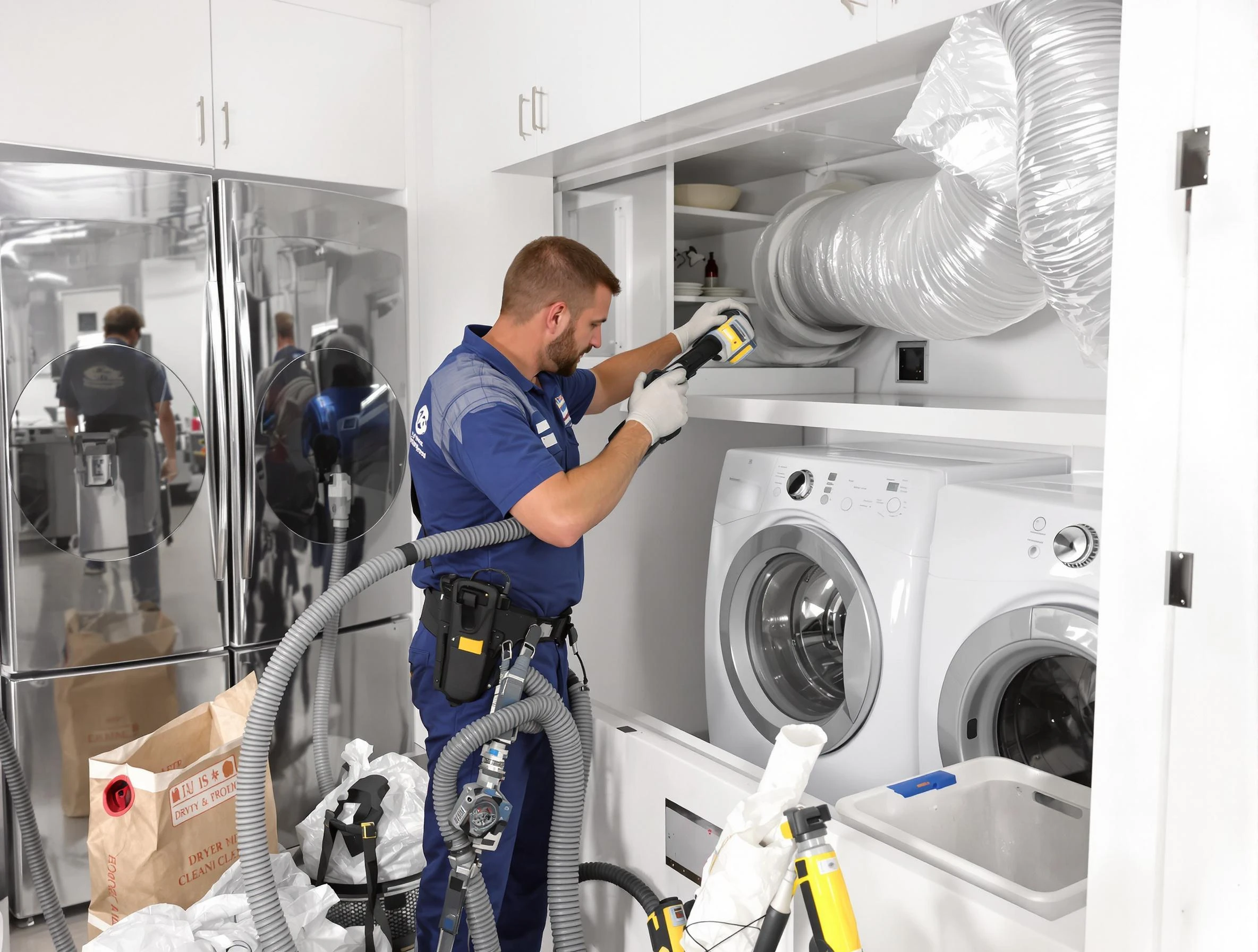 Professional duct cleaning by East Point Dryer Vent Cleaning in East Point