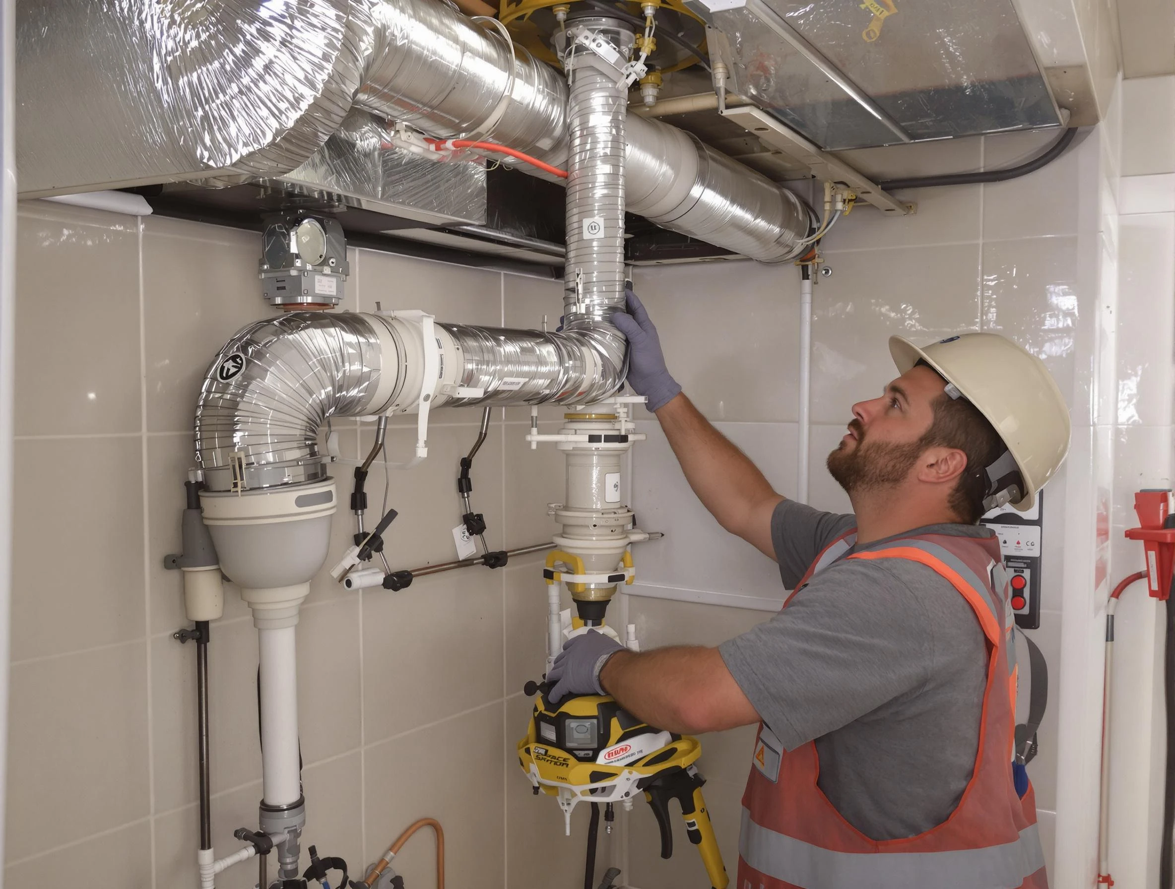 East Point Dryer Vent Cleaning expert performing professional dryer vent repair and installation in East Point
