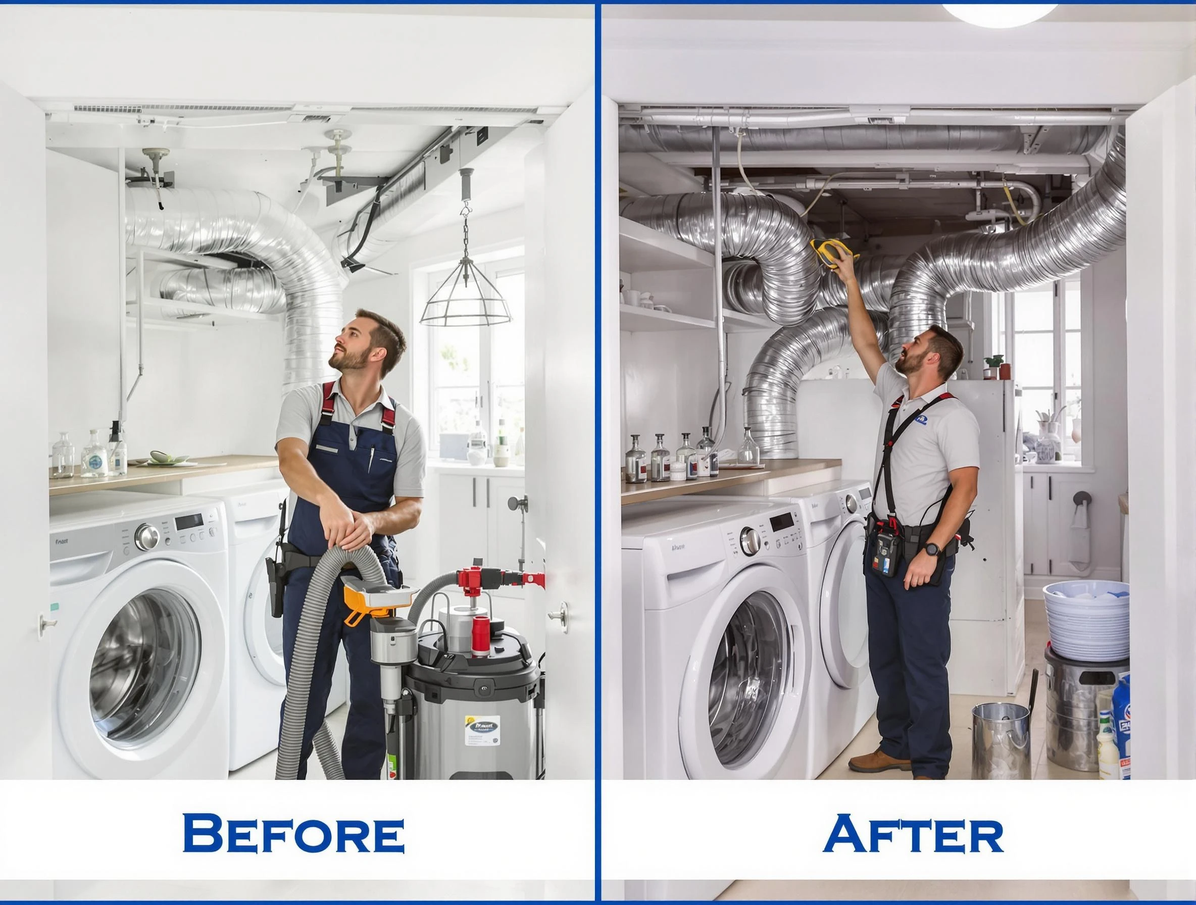 Expert gas dryer vent cleaning by East Point Dryer Vent Cleaning in East Point