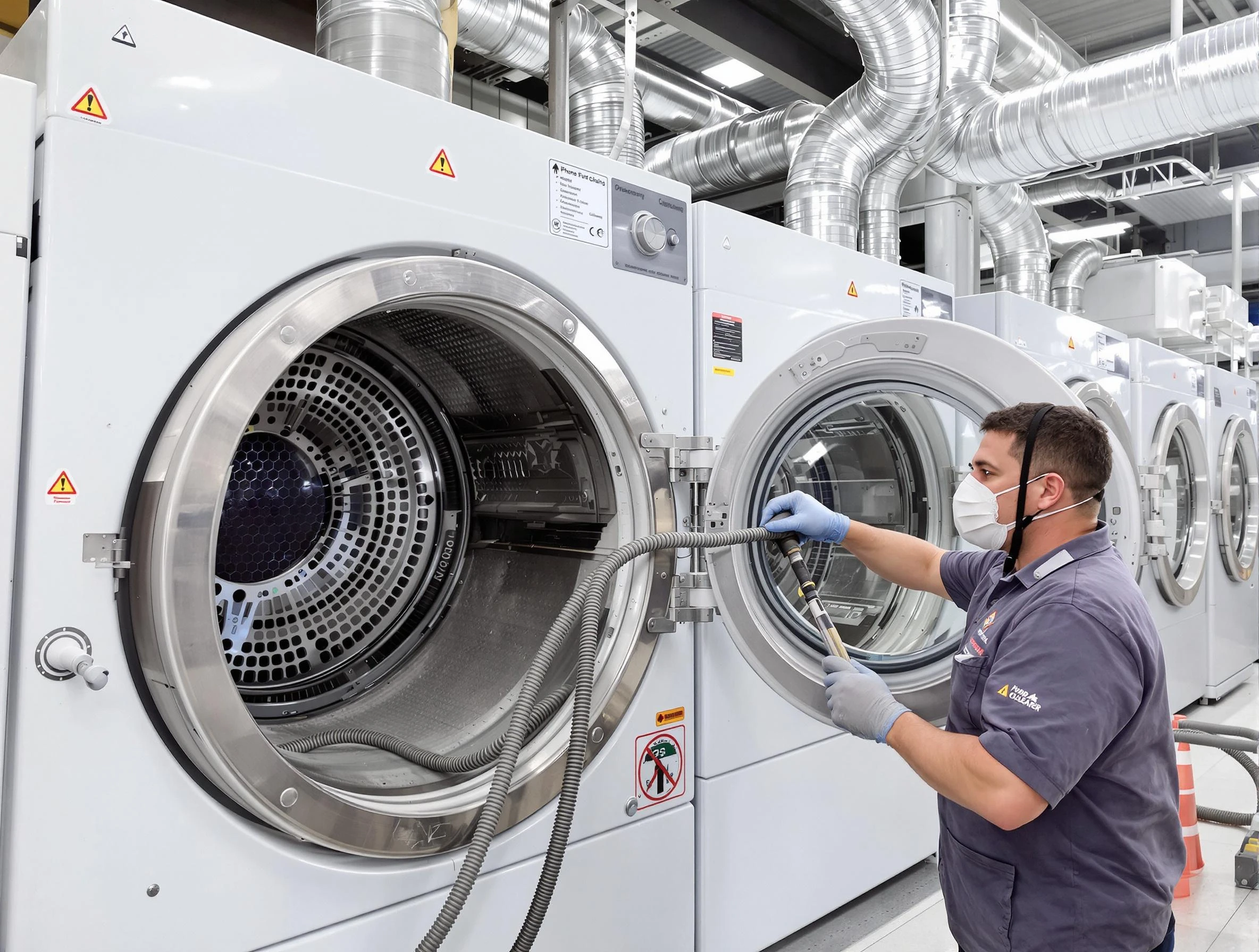 Industrial-grade dryer vent cleaning by East Point Dryer Vent Cleaning in East Point